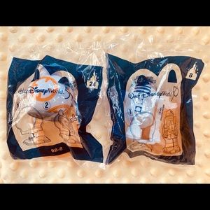 Disney 50th Anniversary McDonalds Toys- Star Wars Set- BB8 and R2D2